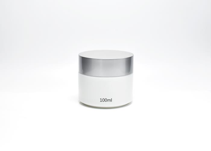 JG-AQ100H 100ml Opal Glass Jar